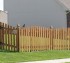 The American Fence Company - Wood Fencing, 1001 4' overscallop picket