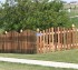 The American Fence Company - Wood Fencing, 1024 4' overscallop picket