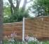 The American Fence Company - Wood Fencing, 1027 Lattice fence
