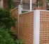 The American Fence Company - Wood Fencing, 1028 Lattice Fence