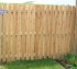 The American Fence Company - Wood Fencing, 1049 1x4x4 Board on board