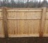 The American Fence Company - Wood Fencing, 6' Custom Wood With Stone Columns - AFC- IA