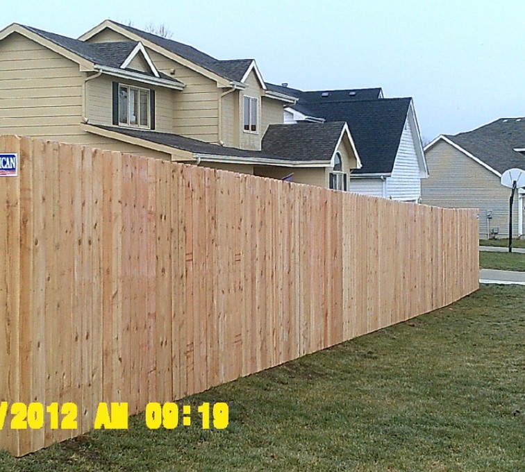 The American Fence Company - Wood Fencing, 6' Wood Privacy - AFC - IA