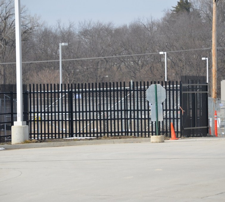 The American Fence Company - K-Rated Vehicle Restraint Systems Fencing, 8' Crash Rated Ornamental Impasse 3 - AFC - IA