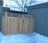 The American Fence Company - Wood Fencing, Custom Wood Privacy with Lattice AFC, SD