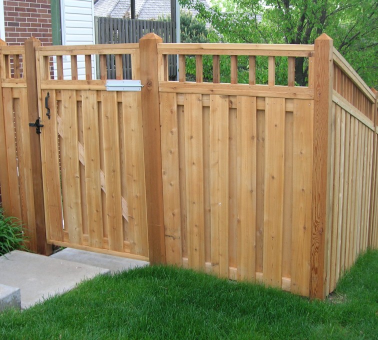 Privacy with Custom Accent - The American Fence Company