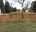 The American Fence Company - Wood Fencing, Decorative Cedar Privacy with Picket Accent AFC, SD