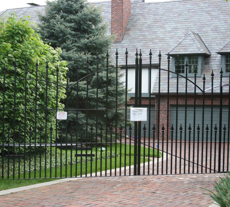 Custom Iron Gates - The American Fence Company