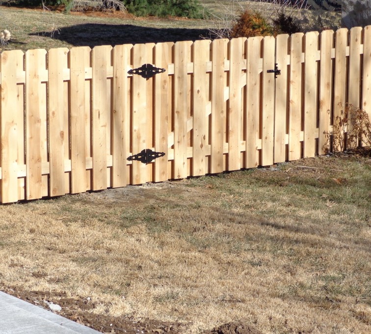 The American Fence Company - Wood Fencing, 4' Board on Board - AFC-KC