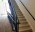 Staircase and Grab Railing Black Coated