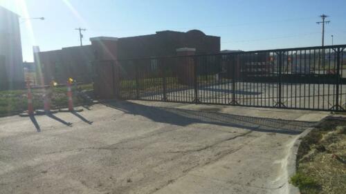 Omaha Fencing Company Automatic Security Swing Gate